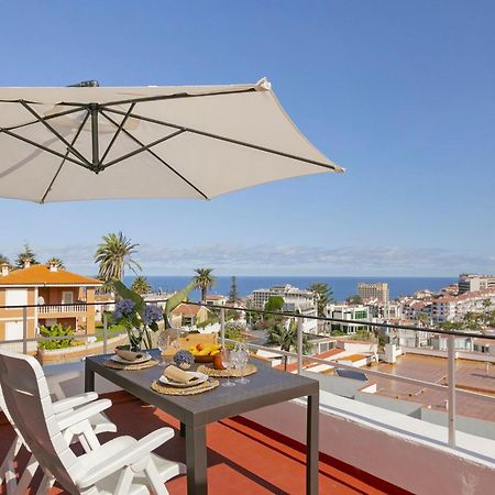 Spacious Penthouse With King-Size Bed, Huge Terrace, Ocean & Teide View Puerto de la Cruz  Ngoại thất bức ảnh