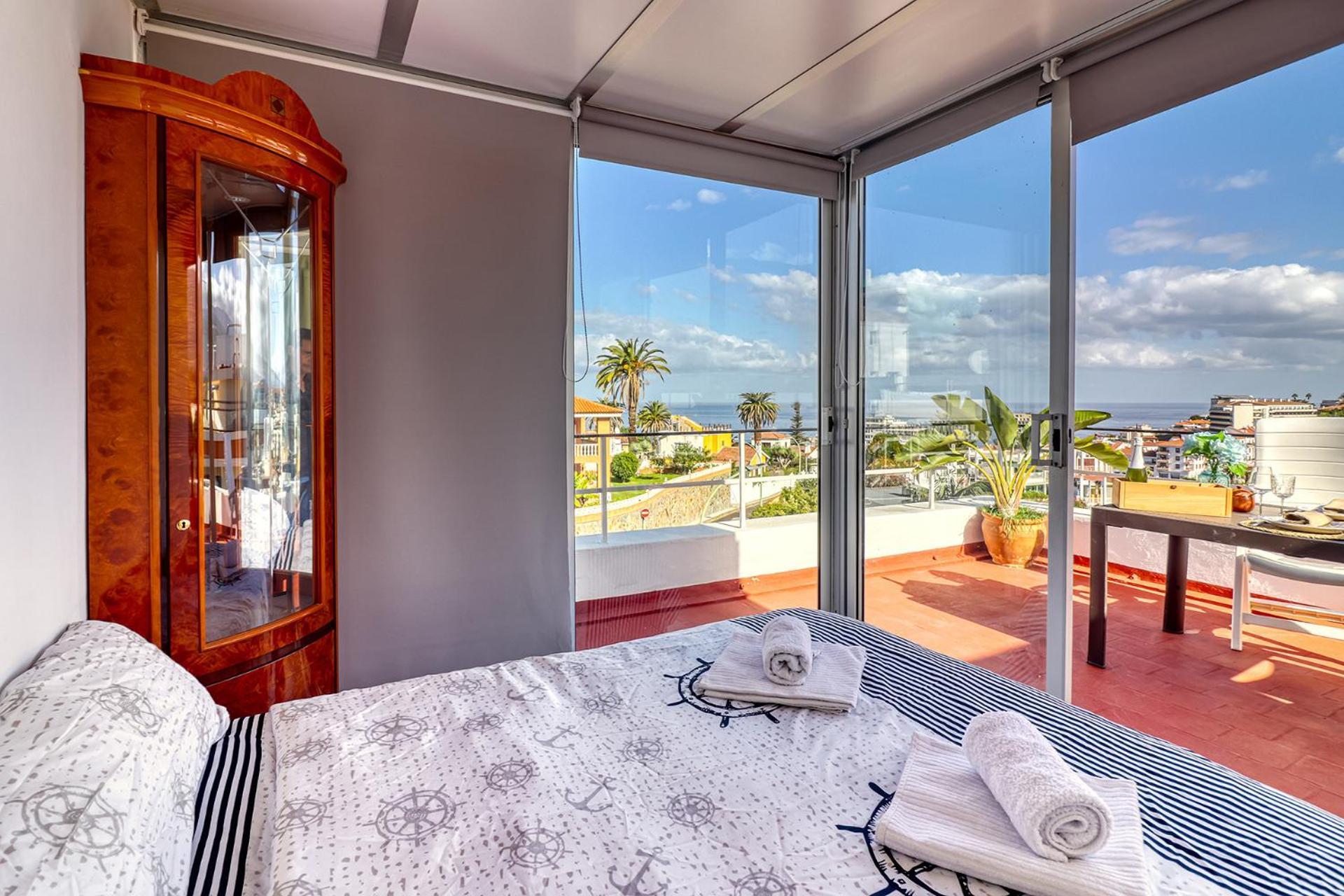 Spacious Penthouse With King-Size Bed, Huge Terrace, Ocean & Teide View Puerto de la Cruz  Ngoại thất bức ảnh